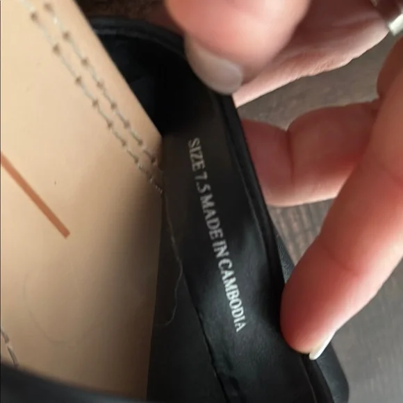 Dolce Vita Black Women's Sandals - Picture 6 of 6